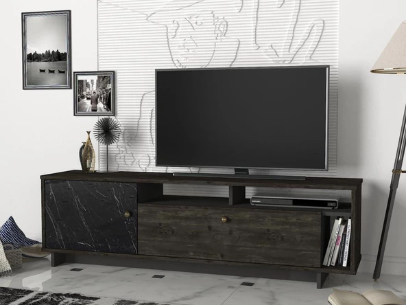 Dekorister Exclusive Artem Tv Ünitesi Rebab-Mermer - 2