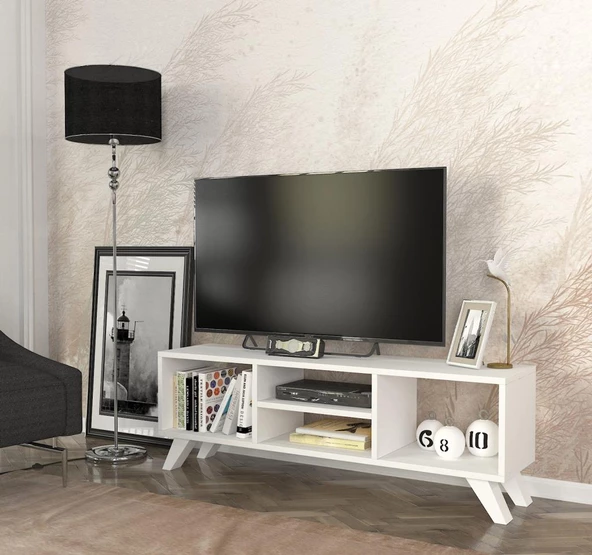 Dekorister Yaren Tv Sehpası Beyaz - Resim 2