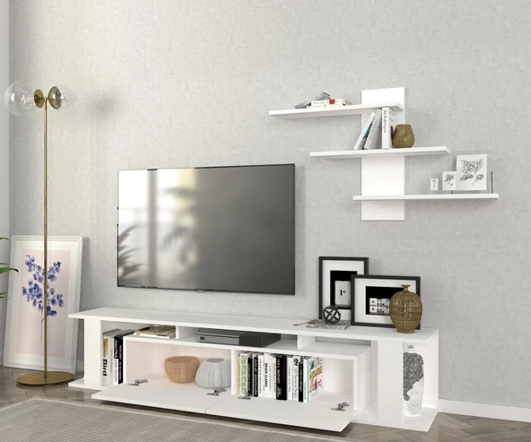 Dekorister Game Tv Ünitesi Beyaz - 3