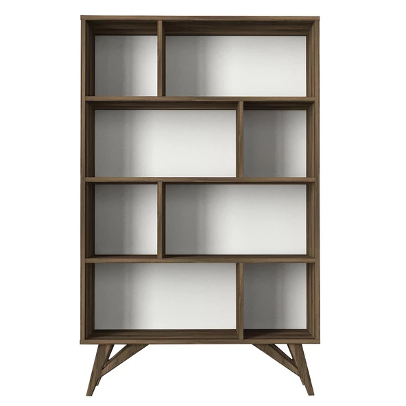 Dekorister Flamingo Kitaplık Ceviz - 5
