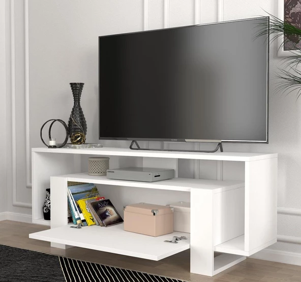 Dekorister Mery Tv Ünitesi Beyaz - 4