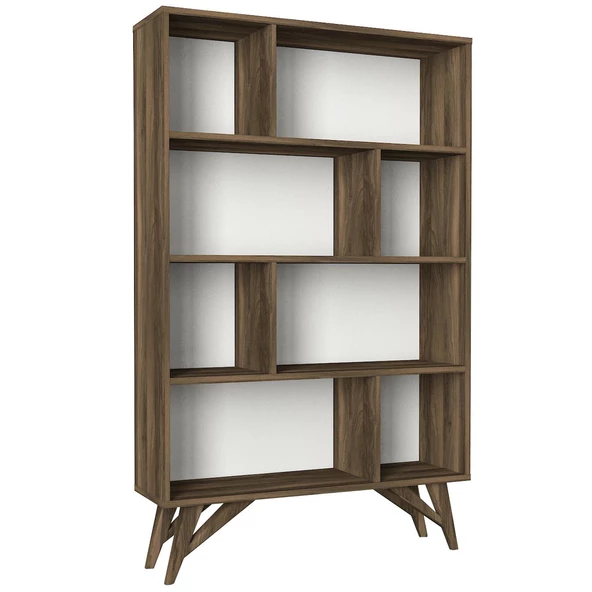 Dekorister Flamingo Kitaplık Ceviz - 4