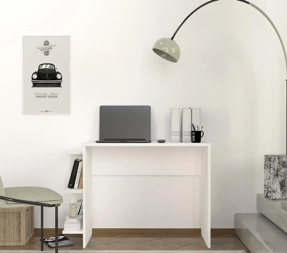 Dekorister Marlinda Çalışma Masası Beyaz - 2