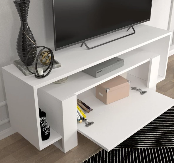 Dekorister Mery Tv Ünitesi Beyaz - 3
