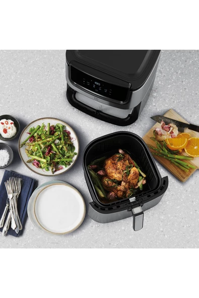 Electrolux Explore 6 E6af1-6St 8 Programlı, Dokunmatik Lcd Ekranlı, 7 L Sepet Kapasiteli Airfryer - 8
