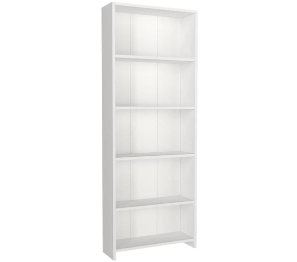 Dekorister Cansu G 5 Raflı  Kitaplık Beyaz - 4