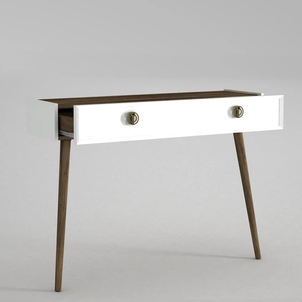 Dekorister Exclusive Nadya Dresuar Beyaz-Ceviz - 7