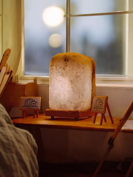 Çankırı Doğal Kaya Tuzu Lambası 3-4kg Özdede Shop - 3