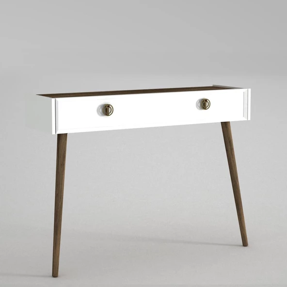Dekorister Exclusive Nadya Dresuar Beyaz-Ceviz - 6