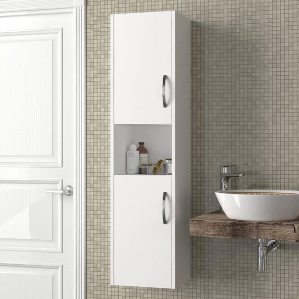 Dekorister 2 Kapaklı Asma Banyo Dolap - 2