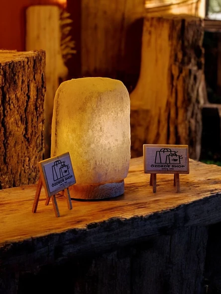 Çankırı Doğal Kaya Tuzu Lambası 3-4kg Özdede Shop - 4