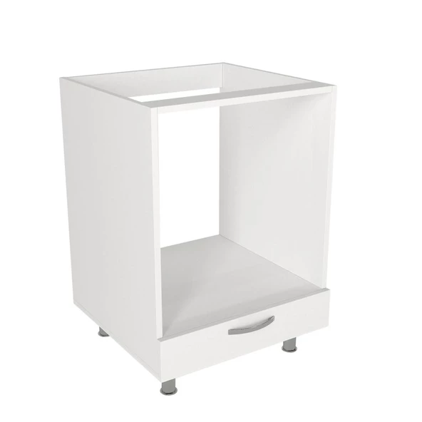 Dekorister Sema Ankastre Fırın Dolabı Beyaz - 6
