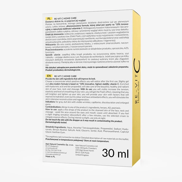 RE-VIT C EVDE BAKIM C Vitamini Özü YENİ FORMÜL - 30 ml - 3