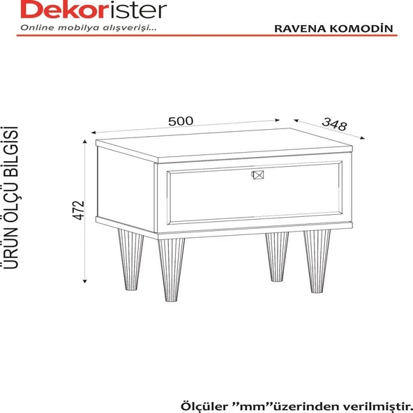 Dekorister Exclusive Ravenna Komidin Beyaz-Mermer - 7