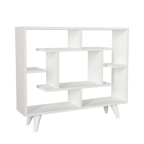 Dekorister Fondea Kitaplık Beyaz - 4
