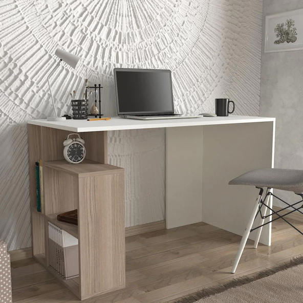 Dekorister Labran Çalışma Masası Beyaz-Cordoba