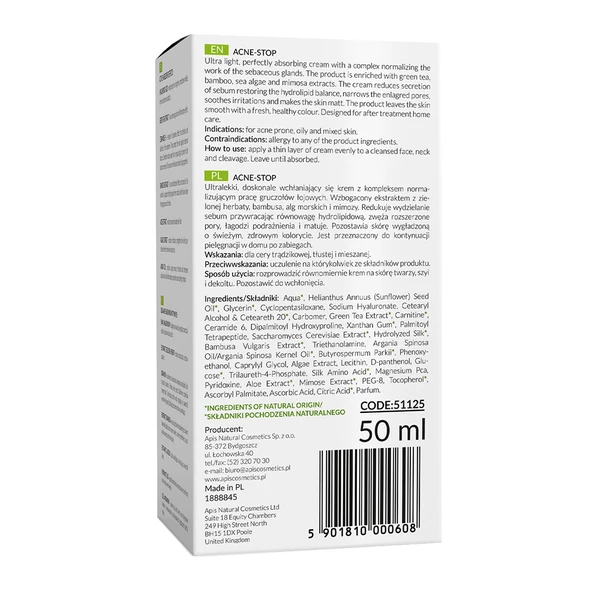 Anti-Akne Krem Normalleştirici - 50ml - 3
