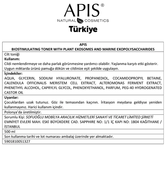 Yaşlanma Karşıtı EXOSOMES PRO Bitkisel Tonik 500ml - 2