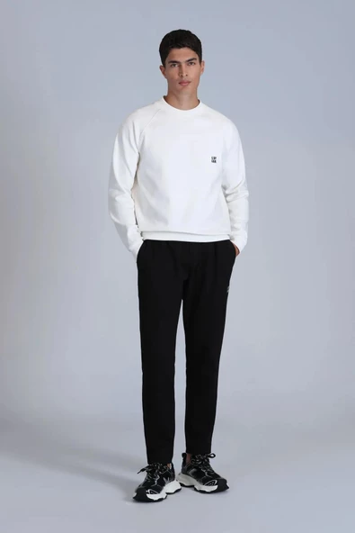 Lufian Grant SweatShirt Erkek Ekru - 2