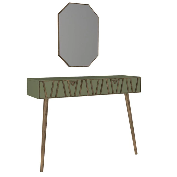 Dekorister Exclusive Forest Aynalı Dresuar Ceviz-Garden - 6