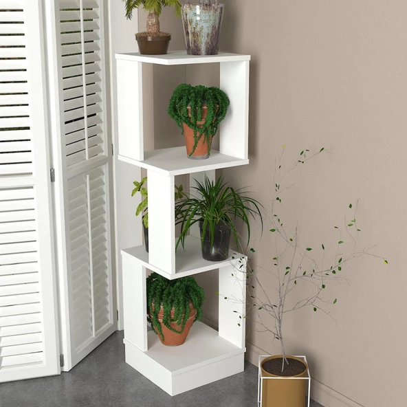 Dekorister Levander Çiçeklik Beyaz - 2