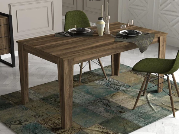Dekorister Exclusive Costa Yemek Masası Ceviz - 2