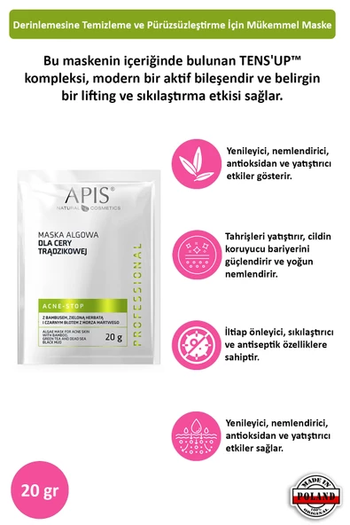 Akne - Alg Maskesi - 20gr - 2
