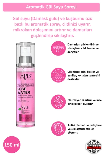 Gül Suyu ve Yaban Gülü Özlü Losyon - 150ml - 2