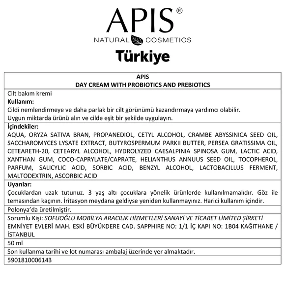Günlük Krem Probiyotik ve Prebiyotikli  - 50ml - 2