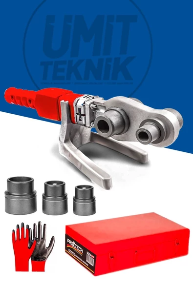 Premium Seri Boru Kaynak Mini Makina Seti Plastik Boru Kaynak Makinesi Aksesular Hediyeli - Resim 4