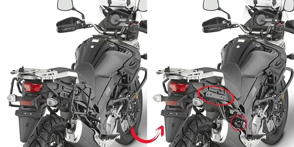 GIVIPLR3112SUZUKIDL650V-STROM(17-24)YANÇANTATAŞIYICI