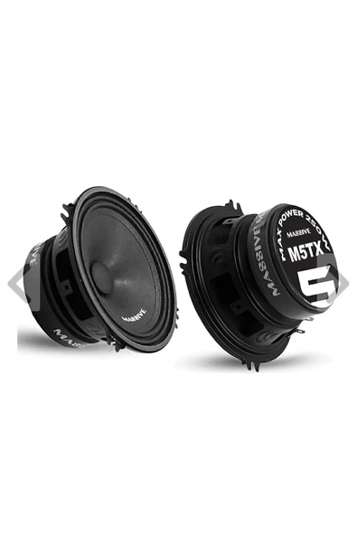Massive 13 CM 250W MASSİVE MS-M50 PLATİNUM 120 RMS MİDRANGE - 2