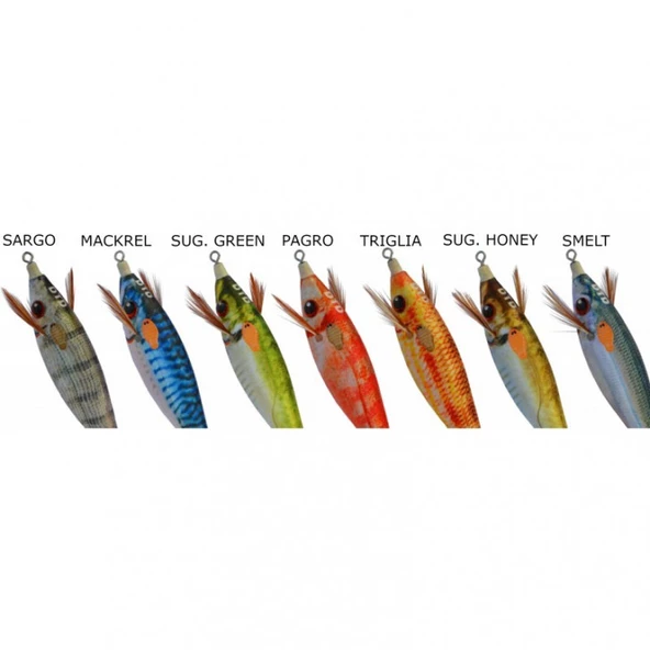 DTD REAL FISH BUKVA 2.5  7 CM 9.8 GR SUGARELLO GREEN - Resim 2