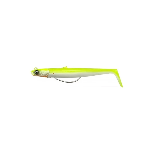 Savage Gear Sandeel V2 Weedless 11,5cm 22gr 2+1 Silikon Yem Renk : Lemon Back