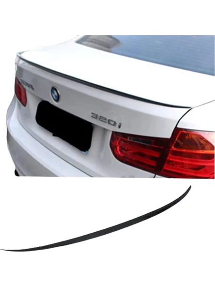 BMW F30 PLASTİK PARLAK SİYAH BOYALI M3 SPOİLER