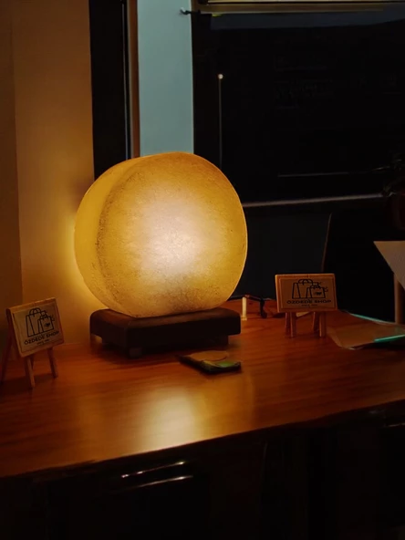 Çankırı Kaya Tuzu Düz Yuvarlak Lamba 2-3kg Özdede Shop - 4