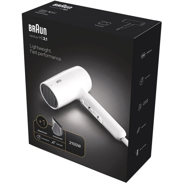 Braun BRHD210E Hd2.1 Saç Kurutma Makinesi - 2