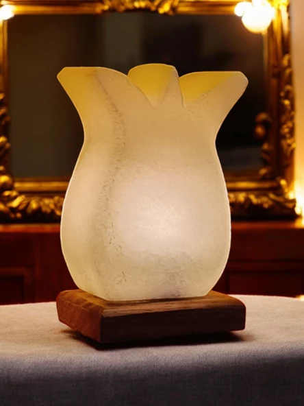 Çankırı Kaya Tuzu Lale Lamba 2-3kg Özdede Shop - 5