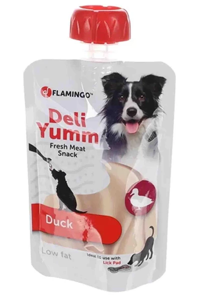 Flamingo Deli Yumm Ördekli Taze Likit Köpek Ödülü 90gr