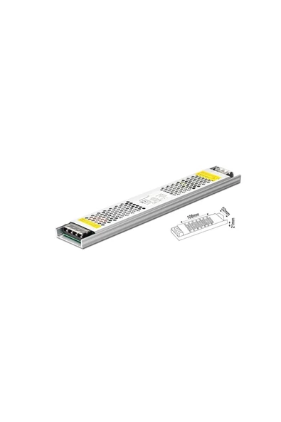 8,5 Amper Ultra Slim Led Trafo 12 volt 100 watt