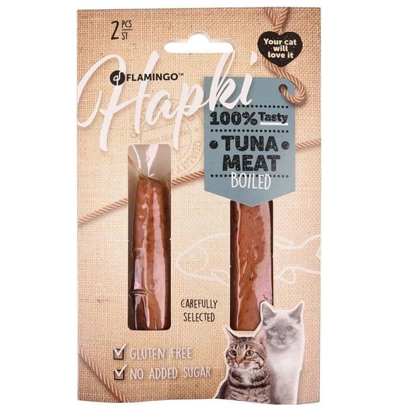 Flamingo Hapki Cat Pişirilmiş Balık Etli Kedi Ödülü 35g