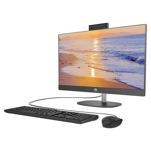 HP ProOne 245 G10 9H6M9ET02 Ryzen5 7520U 8GB 512SSD 23.8" FHD W11P All In One Bilgisayar - 2