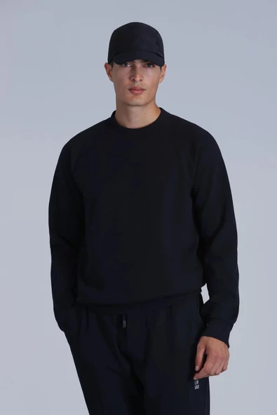 Lufian Grant SweatShirt Erkek Lacivert