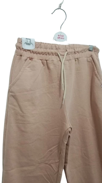 uğurböceğiçocuk Duble Paça Jogger Kız Eşofman Altı 20088 - 5