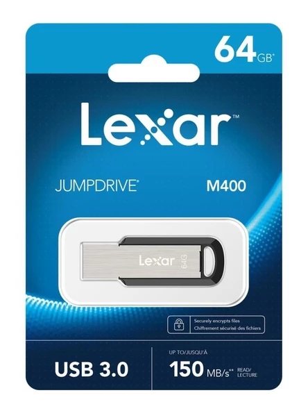 Lexar Jumpdrive 64gb M400 USB3.0 130MB/s Usb Flash Bellek - 3