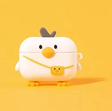 Samsung Galaxy Buds3 - Samsung Galaxy Buds3 Pro İle Uyumlu Kılıf Hayvan Figürlü Silikon Kılıf - 2