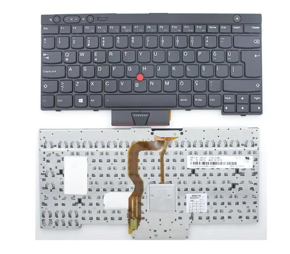 ThinkPad X230 Klavye Siyah TR Işıklı