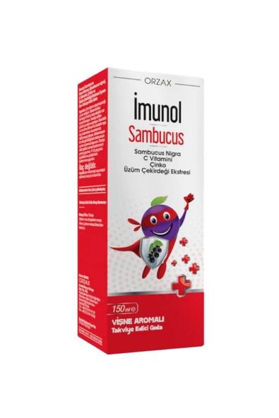 İmunol Sambucus Şurup 150 ml ürün görseli