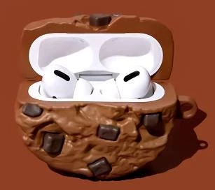 Samsung Galaxy Buds3 - Samsung Galaxy Buds3 Pro İle Uyumlu Kurabiye Figürlü Silikon Kılıf - 2