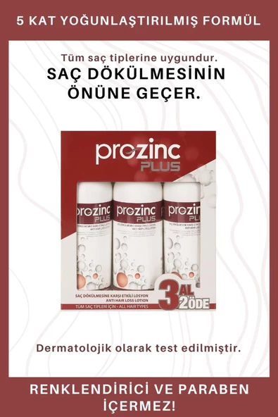 Prozinc Plus Saç Losyonu 150 Ml 3 Al 2 Öde - 2